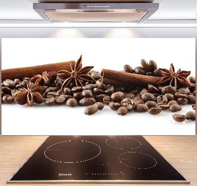 Kitchen splashback Cinnamon coffee beans