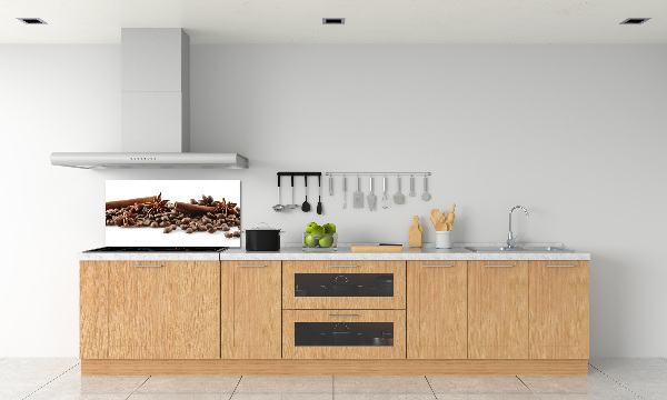 Kitchen splashback Cinnamon coffee beans