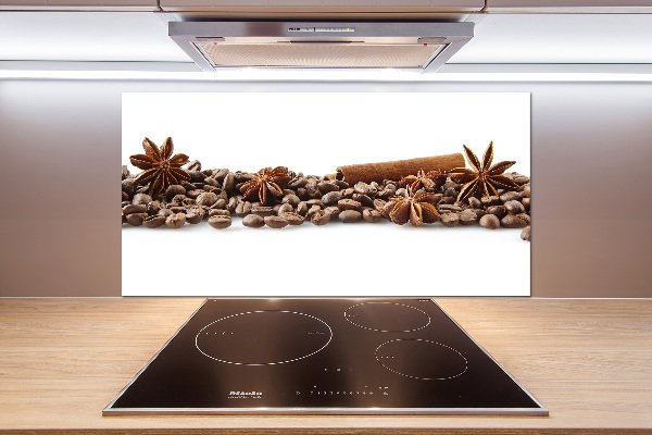 Kitchen splashback Cinnamon coffee beans