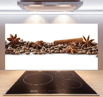 Kitchen splashback Cinnamon coffee beans