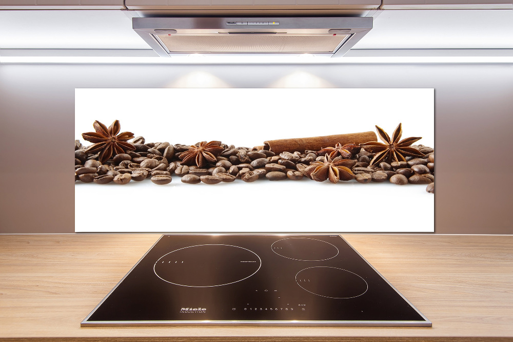 Kitchen splashback Cinnamon coffee beans