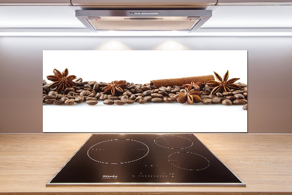 Kitchen splashback Cinnamon coffee beans