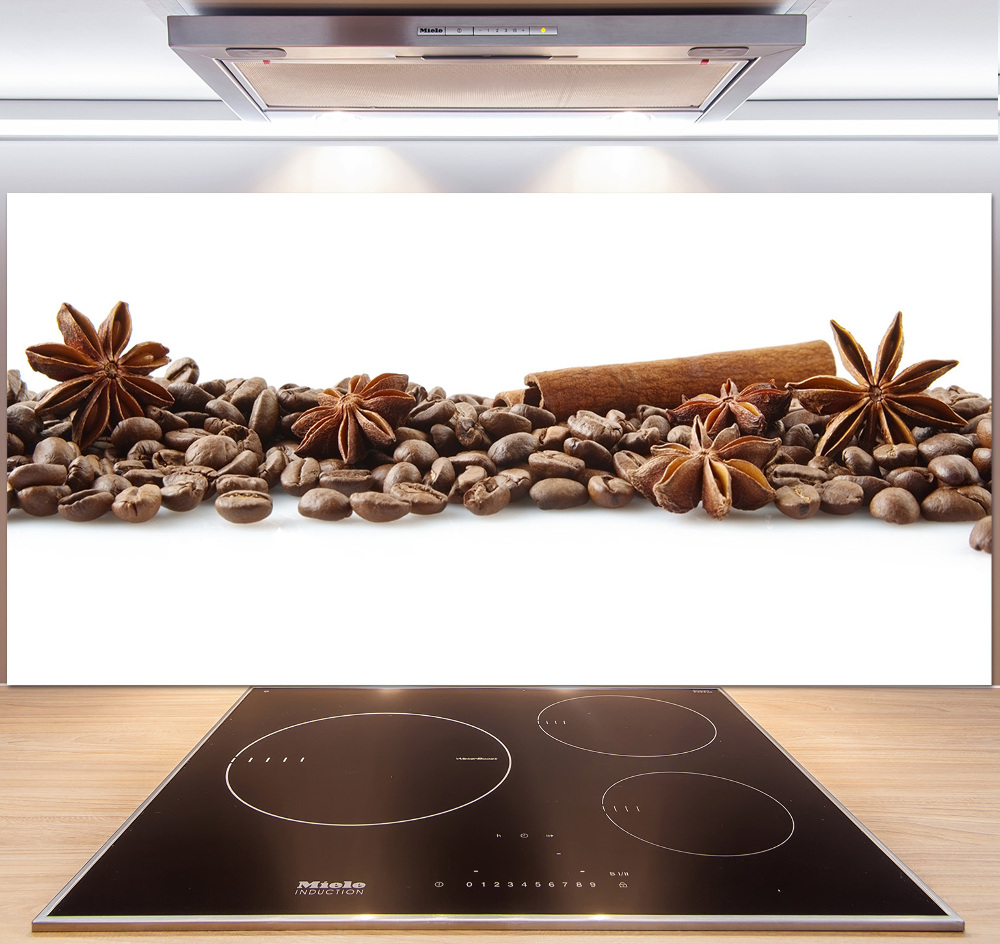 Kitchen splashback Cinnamon coffee beans