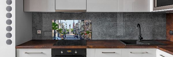 Cooker splashback Polish Łódź