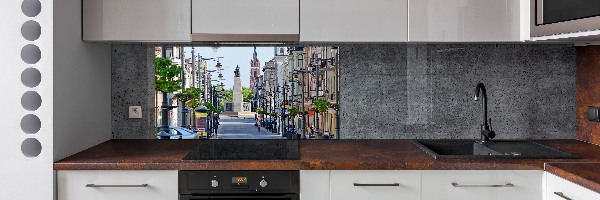 Cooker splashback Polish Łódź