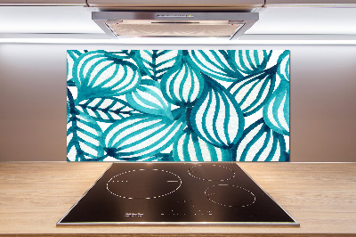 Kitchen splashback Floral pattern