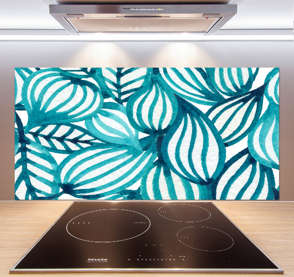 Kitchen splashback Floral pattern