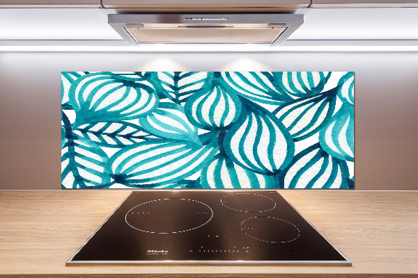 Kitchen splashback Floral pattern