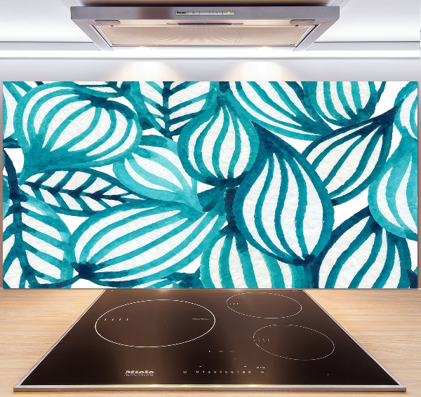 Kitchen splashback Floral pattern