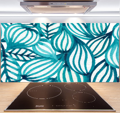 Kitchen splashback Floral pattern