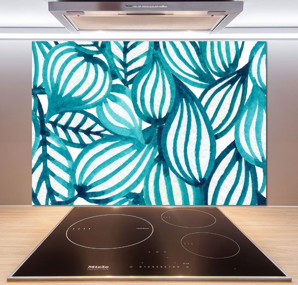 Kitchen splashback Floral pattern