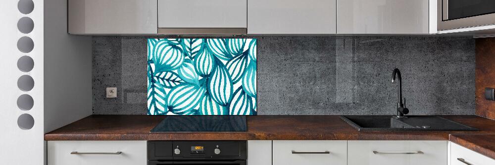 Kitchen splashback Floral pattern