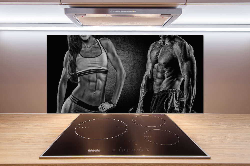 Cooker splashback Muscle structure