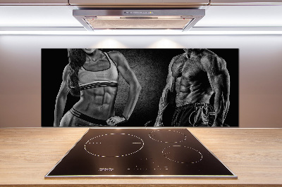 Cooker splashback Muscle structure