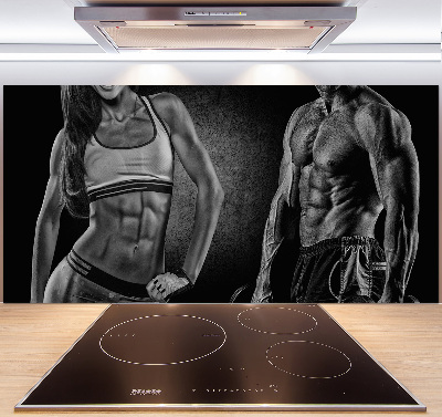 Cooker splashback Muscle structure