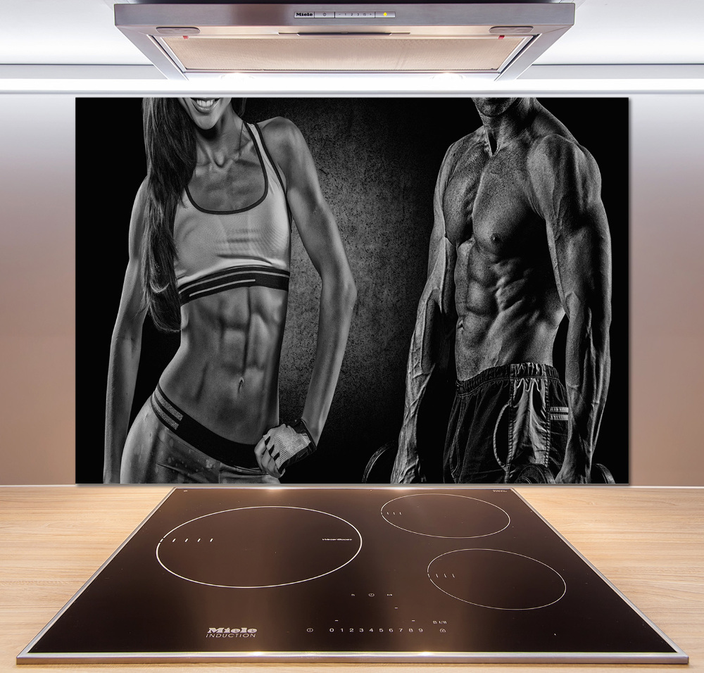 Cooker splashback Muscle structure