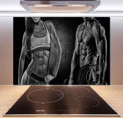 Cooker splashback Muscle structure