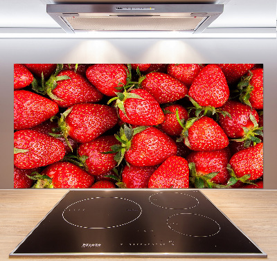 Kitchen splashback Strawberries