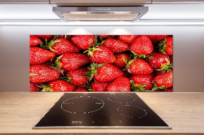 Kitchen splashback Strawberries