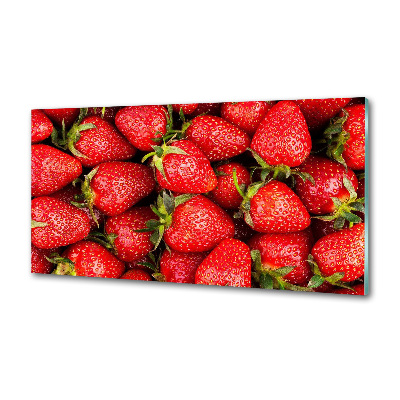 Kitchen splashback Strawberries