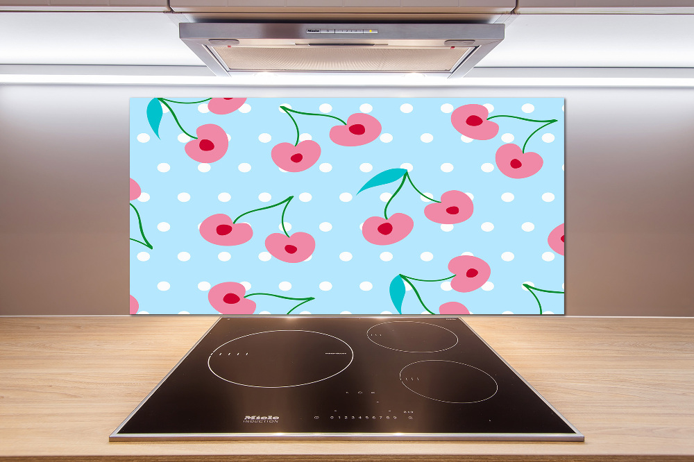 Kitchen splashback Fruit icons