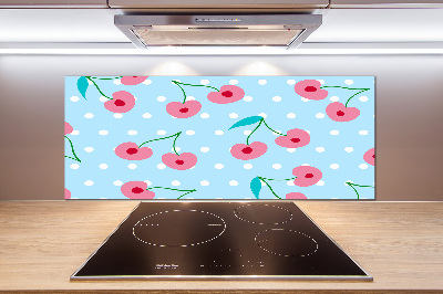 Kitchen splashback Fruit icons