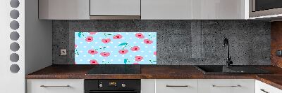 Kitchen splashback Fruit icons