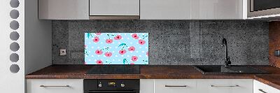 Kitchen splashback Fruit icons