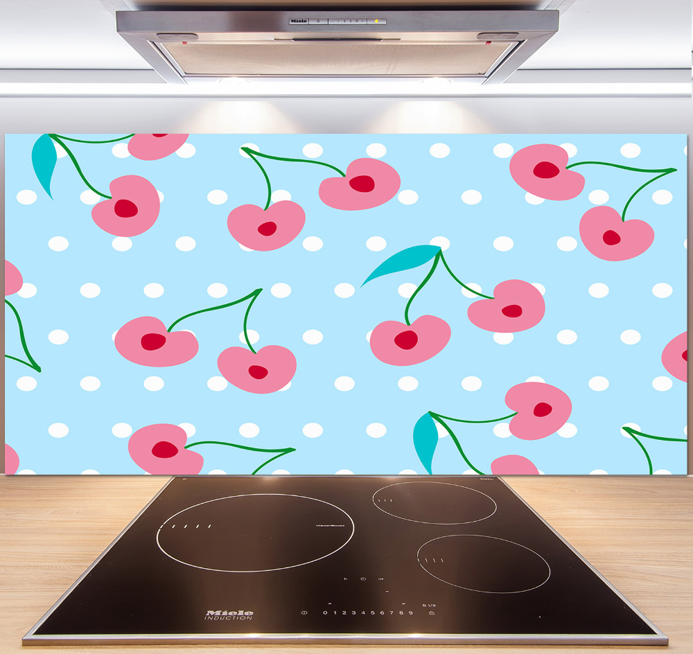 Kitchen splashback Fruit icons