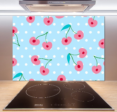 Kitchen splashback Fruit icons