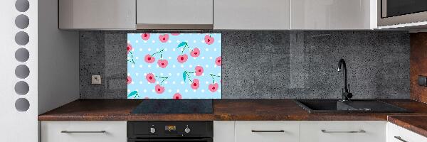 Kitchen splashback Fruit icons