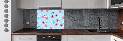 Kitchen splashback Fruit icons