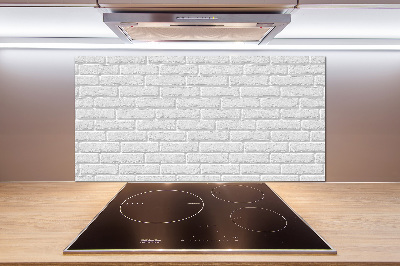 Cooker splashback Brick wall