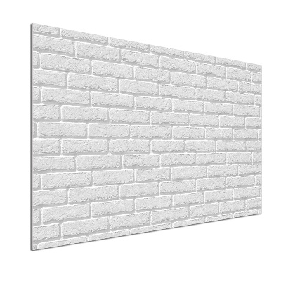 Cooker splashback Brick wall