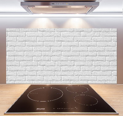 Cooker splashback Brick wall