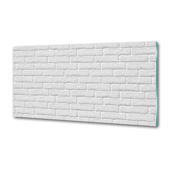 Cooker splashback Brick wall