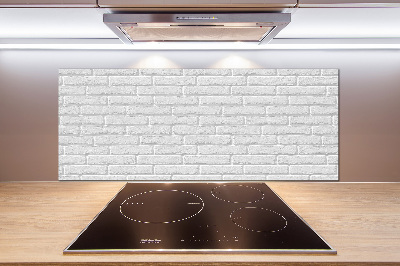 Cooker splashback Brick wall