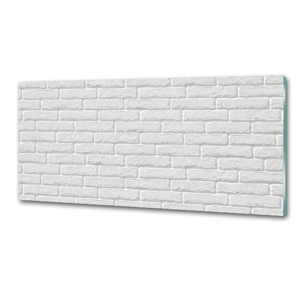 Cooker splashback Brick wall