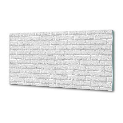 Cooker splashback Brick wall