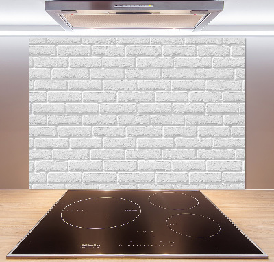 Cooker splashback Brick wall