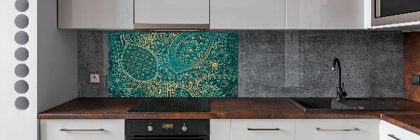 Cooker splashback Background ornaments