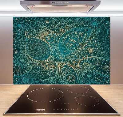 Cooker splashback Background ornaments