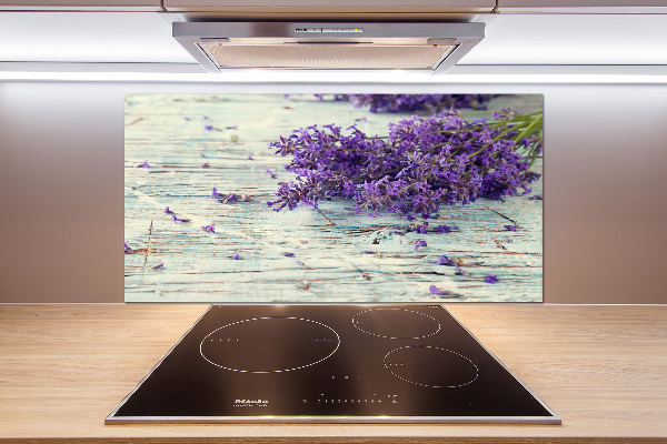 Kitchen splashback Lavender