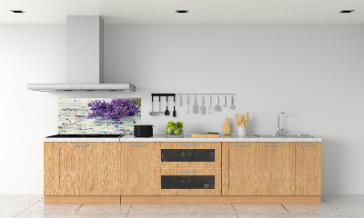 Kitchen splashback Lavender