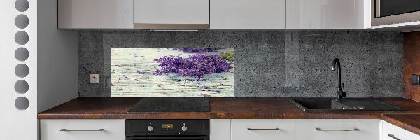 Kitchen splashback Lavender