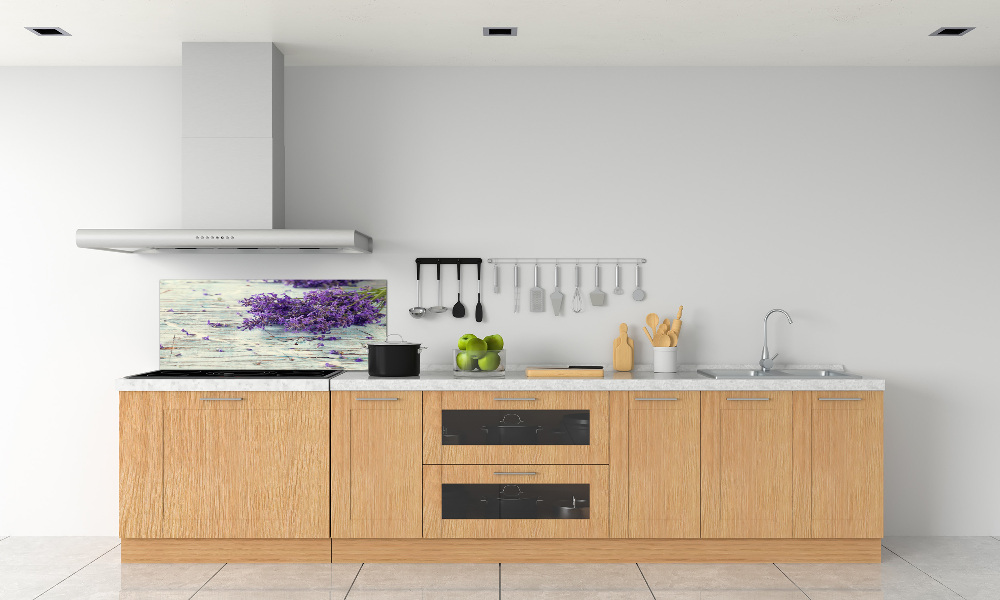 Kitchen splashback Lavender