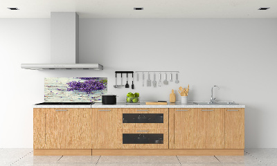 Kitchen splashback Lavender