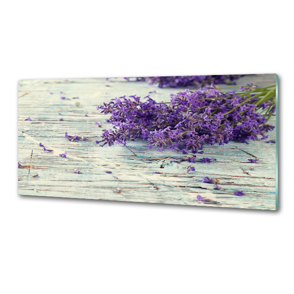 Kitchen splashback Lavender