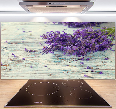 Kitchen splashback Lavender