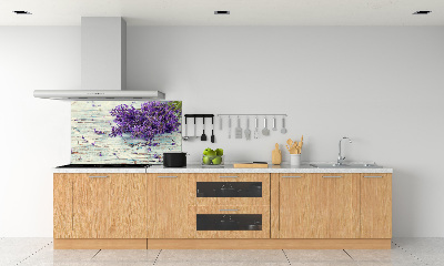 Kitchen splashback Lavender